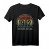 Januar 1982 Lustiges Geburtstags T-Shirt – Limitierte Edition für HapDeer Männer & Frauen, Vintage Geschenkidee