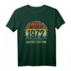 Jahrgang März 1972 50. Geburtstag T-Shirt – Lustiges Vintage Geschenk für Männer und Frauen, limitierte Edition