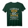 Jahrgang Februar 1962 - Lustiges 60. Geburtstag T-Shirt für Männer & Frauen, Vintage Geschenk für Legendäre, Opa, Papa & mehr