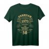 Jahrgang Februar 1973 - Lustiges 50. Geburtstag T-Shirt für Männer und Frauen | Vintage Geschenk für 50 Jahre
