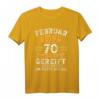 Lustiges 70. Geburtstag T-Shirt für Männer & Frauen - Vintage Februar 1952 Geschenk, Limitierte Edition für Jubiläen & Geburtstagsfeiern