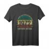 April 1972 Lustiges 50. Geburtstag T-Shirt für Männer & Frauen – Vintage Geschenkidee für Jubiläum, Opa, Papa, Mama & Freunde