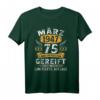 März 1947 Lustiges 75. Geburtstag T-Shirt für Männer & Frauen – Vintage Jubiläumsoutfit & Geschenkidee