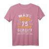 März 1947 Lustiges 75. Geburtstag T-Shirt für Männer & Frauen – Vintage Jubiläumsoutfit & Geschenkidee
