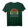 Legendär seit August 1961 - 60. Geburtstag Geschenk für Mann & Frau, Vintage T-Shirt für den besonderen Anlass