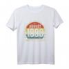 25. Geburtstag T-Shirt Legendär seit August 1996 – Vintage Geschenk für Mann, Frau, Vater, Mutter, Opa, Oma, Onkel & Freunde