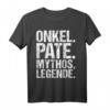 Onkel Pate Legende Taufpate Patenonkel T-Shirt – Lustiges Geschenk für Paten, Nichte, Neffe zum Geburtstag, Weihnachten, Taufe oder Firmung