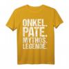 Onkel Pate Legende Taufpate Patenonkel T-Shirt – Lustiges Geschenk für Paten, Nichte, Neffe zum Geburtstag, Weihnachten, Taufe oder Firmung
