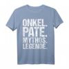 Onkel Pate Legende Taufpate Patenonkel T-Shirt – Lustiges Geschenk für Paten, Nichte, Neffe zum Geburtstag, Weihnachten, Taufe oder Firmung