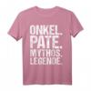 Onkel Pate Legende Taufpate Patenonkel T-Shirt – Lustiges Geschenk für Paten, Nichte, Neffe zum Geburtstag, Weihnachten, Taufe oder Firmung