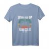 Lustiges Ich Werde Onkel Geschenk Leveled Up To Uncle 2022 T-Shirt - Perfekt für Babypartys, Schwangerschaftsankündigungen und stolze Familienmitglieder