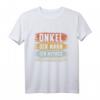 HapDeer Vintage T-Shirt – Lustiges Geschenk für Männer, Onkel, Freunde und Familienfeier