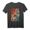 Level Onkel Freigeschaltet - Du Wirst Onkel T-Shirt für stolze zukünftige Onkel, ideales Geschenk für besondere Anlässe