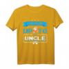 Uncle Onkel Schwangerschaft Gamer Geschenke - Werdende Onkel T-Shirt mit 8bit Pixel-Art für humorvolle Babyankündigungen