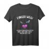 Kinder T-Shirt Finger weg ich habe einen verrückten Onkel - Lustiges Geschenk für Kinder und Familienmitglieder