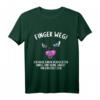 Kinder T-Shirt Finger weg ich habe einen verrückten Onkel - Lustiges Geschenk für Kinder und Familienmitglieder