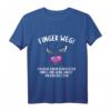 Kinder T-Shirt Finger weg ich habe einen verrückten Onkel - Lustiges Geschenk für Kinder und Familienmitglieder