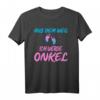 Aus dem Weg ich werde Onkel Schwangerschaftsankündigung T-Shirt - Perfektes Überraschungsgeschenk für Familienmitglieder und Partner