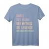 Lustiges Onkel T-Shirt - Der Mann Der Mythos Die Legende Der Schlechte Einfluss Geschenkidee für Geburtstag, Vatertag & Weihnachten