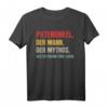 Patenonkel der Mann der Mythos - Originelles Geschenk T-Shirt für den besten Freund & Taufpaten