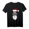 Santa Mütze Onkel Claus Nikolaus Weihnachten Weihnachts T-Shirt – Lustiges Partnerlook für die ganze Familie zum Fest
