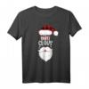 Santa Mütze Onkel Claus Nikolaus Weihnachten Weihnachts T-Shirt – Lustiges Partnerlook für die ganze Familie zum Fest