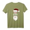 Santa Mütze Onkel Claus Nikolaus Weihnachten Weihnachts T-Shirt – Lustiges Partnerlook für die ganze Familie zum Fest