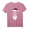 Santa Mütze Onkel Claus Nikolaus Weihnachten Weihnachts T-Shirt – Lustiges Partnerlook für die ganze Familie zum Fest
