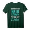 Lustiges Onkel Geschenk T-Shirt - Ich Muss Nicht Nein Sagen Ich Bin Der Onkel, Perfekt für Weihnachten, Geburtstag & Familienfeiern