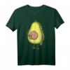 Avocado Vegan Vegetarier Shirt – Lustiges Geschenk für Veganer, Vegetarier, Familie und Freunde zum Geburtstag oder Event