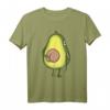 Avocado Vegan Vegetarier Shirt – Lustiges Geschenk für Veganer, Vegetarier, Familie und Freunde zum Geburtstag oder Event