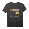 Druncle Like a normal uncle only drunker - Lustiges Bier T-Shirt für Männer, Onkel & Freunde als Geschenk für Feiern und Feste