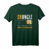 Druncle Like a normal uncle only drunker - Lustiges Bier T-Shirt für Männer, Onkel & Freunde als Geschenk für Feiern und Feste