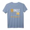 Druncle Like a normal uncle only drunker - Lustiges Bier T-Shirt für Männer, Onkel & Freunde als Geschenk für Feiern und Feste