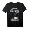 Fußball Spieler Legende Juni Geburtstagsshirt für Jungen - Cooles Fußball T-Shirt mit Spruch für den perfekten Geburtstag