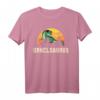 Onkelsaurus der lustige Dinosaurier Familie Tante und Onkel T-Shirt – Originelles Geschenk zum Vatertag & Party-Outfit für Familienfeiern