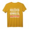 Bruder zum Onkel ernannt - Lustiges Geschenk mit Eid des Patenonkels für Geburtstag, Muttertag, Vatertag & Weihnachten