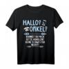 Lustiges Onkel T-Shirt Geschenk – Babyverkündung, Neffe Nichte & Familienfeier Humorvolles Geschenkidee
