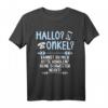 Lustiges Onkel T-Shirt Geschenk – Babyverkündung, Neffe Nichte & Familienfeier Humorvolles Geschenkidee