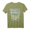 Lustiges Onkel T-Shirt Geschenk – Babyverkündung, Neffe Nichte & Familienfeier Humorvolles Geschenkidee