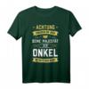 Erheben Sie sich! Sein Majestät der Onkel betritt den Raum T-Shirt – Lustiges Geschenk für Taufe, Geburtstag, Schwangerschaft & Familienfeiern