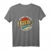 Herren T-Shirt für Onkel & Patenonkel - Lustiges Retro Vintage Geschenk mit Spruch 'Der Mann der Mythos der schlechte Einfluß' für Geburtstag & Weihnachten