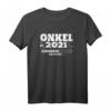 Herren Onkel 2021 Uncle Wird geladen T-Shirt - Lustiges Geschenk für Onkel zum Geburtstag oder Weihnachten