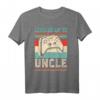 Leveled Up To Uncle 2022 Bald Onkel T-Shirt – Perfektes Geschenk für Gamer und zukünftige Onkel