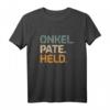 Onkel Pate Held Geschenk für Taufpate & Patenonkel - Perfektes Geschenk zu Taufe, Firmung, Erstkommunion, Weihnachten & Geburtstag