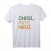 Onkel Pate Held Geschenk für Taufpate & Patenonkel - Perfektes Geschenk zu Taufe, Firmung, Erstkommunion, Weihnachten & Geburtstag