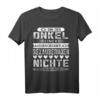 Lustiges Onkel Nichte Geschenk T-Shirt – Perfekt für Geburtstag & Weihnachten, mit Spruch für ein unschlagbares Team