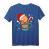 Niedliches Lebkuchenmänner T-Shirt mit 'Melt Your Heart' Motiv – Perfektes Weihnachtsgeschenk für Männer, Frauen, Kinder und Familie