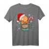 Niedliches Lebkuchenmänner T-Shirt mit 'Melt Your Heart' Motiv – Perfektes Weihnachtsgeschenk für Männer, Frauen, Kinder und Familie