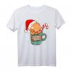 Niedliches Lebkuchenmänner T-Shirt mit 'Melt Your Heart' Motiv – Perfektes Weihnachtsgeschenk für Männer, Frauen, Kinder und Familie